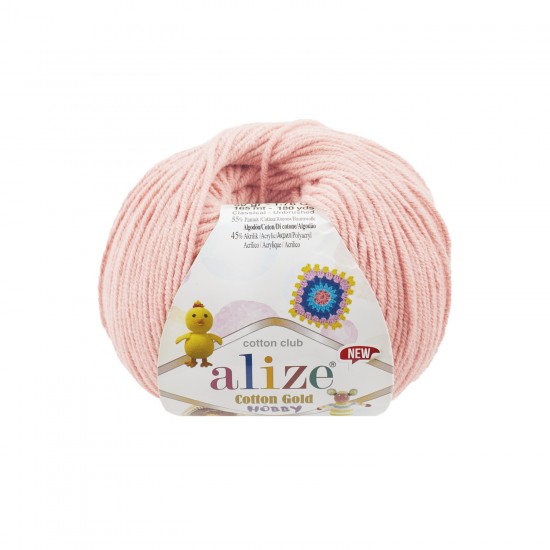 ALİZE COTTON GOLD HOBBY 393 PUDRA PEMBESİ