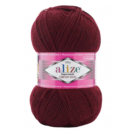 ALİZE SUPERWASH COMFORT SOCKS 578 VİŞNE