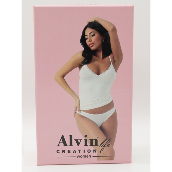ALVİN LİFE CREATION KADIN KAŞKORSE ATLET KÜLOT TAKIMI 107 SİYAH (S)