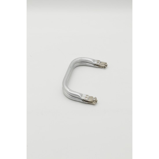 ÇANTA AKSESUARI GİZLİ METAL ÇANTA BURSU 13 CM GÜMÜŞ