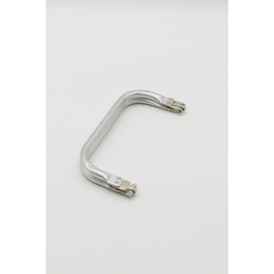 ÇANTA AKSESUARI GİZLİ METAL ÇANTA BURSU 18 CM GÜMÜŞ