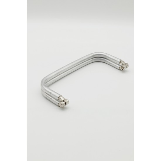ÇANTA AKSESUARI GİZLİ METAL ÇANTA BURSU 3 KADEMELİ GÜMÜŞ 22 CM