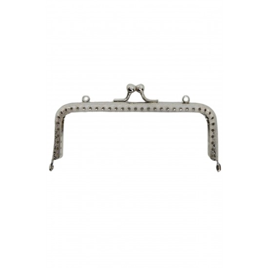 ÇANTA AKSESUARI METAL ÇANTA BURSU MOTİFLİ DİKDÖRTGEN ALT-61 08,5 CM ATRASİT