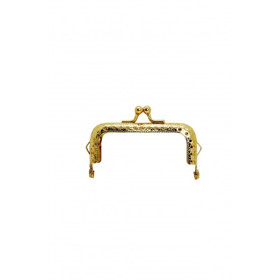 ÇANTA AKSESUARI METAL ÇANTA BURSU MOTİFLİ DİKDÖRTGEN ALT-61 08,5 CM GOLD