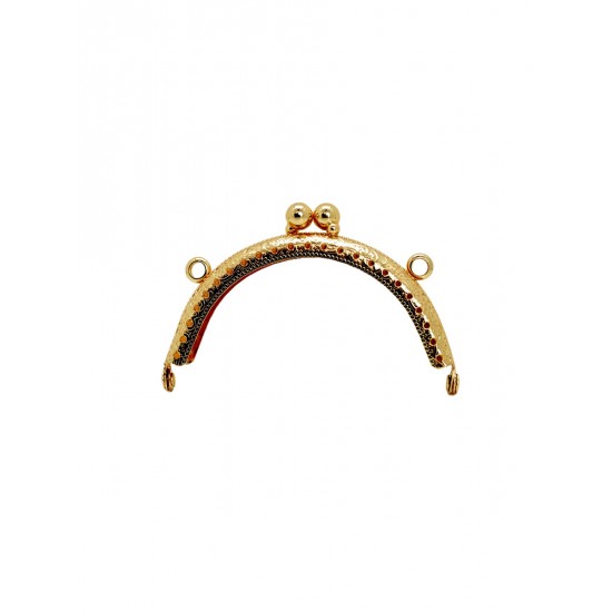 ÇANTA AKSESUARI METAL ÇANTA BURSU MOTİFLİ OVAL ALT-21 08,5 CM GOLD