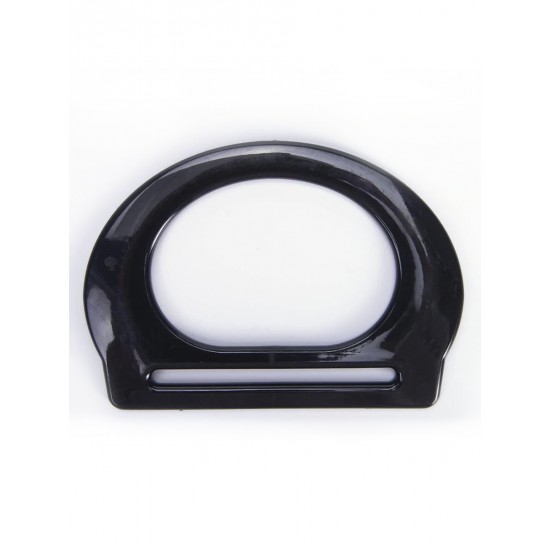 ÇANTA AKSESUARI PLASTİK ÇANTA SAPI D MODEL 12 CM SİYAH