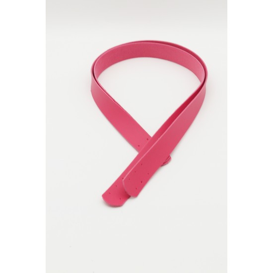 ÇANTA ASKISI DERİ SPOR SAP 2'Lİ ÇİFT DİKMELİ 70 CM PEMBE