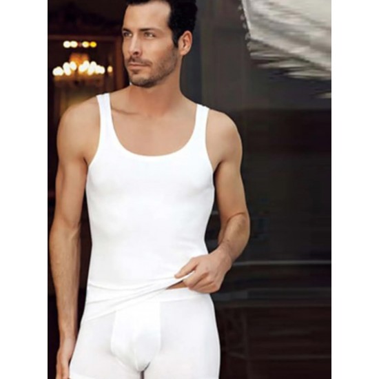 CAPSELLA ERKEK ATLET BOXER TAKIMI 1005 BEYAZ (M)