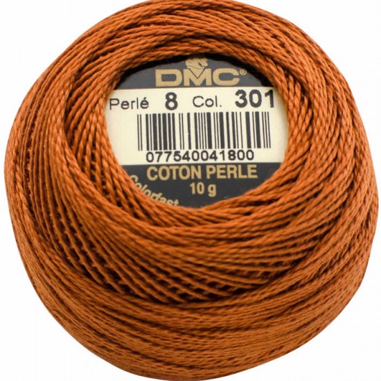 DMC 8 NO KOTON PERLE -> 301