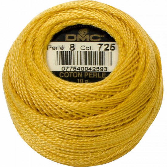 DMC 8 NO KOTON PERLE -> 725