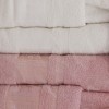 EVA GOLD BAMBU BORNOZ SETİ 6 PARÇA 4513 KREM | PEMBE