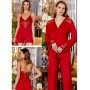JEREMI LİNGERİE KOTON BRODELİ 6LI SET K135 BORDO (XL)