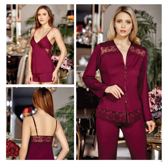 JEREMI LİNGERİE PENYE KISA 6LI SET 552 EKRU (XL)