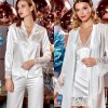 JEREMI LİNGERİE SATEN BRODELİ 6LI SET S295 YAĞ YEŞİLİ (XL)
