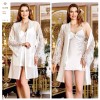 JEREMI LİNGERİE SATEN BRODELİ 6LI SET S270 EKRU (S)