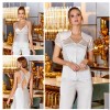 JEREMI LİNGERİE SATEN BRODELİ 6LI SET S285 EKRU (XL)