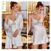JEREMI LİNGERİE SATEN BRODELİ 6LI SET S300 EKRU (S)
