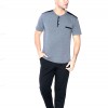JEUNE MARI 6'LI PENYE PİJAMA TAKIMI DAMAT ÇEYİZ SETİ GRİ (S) 1005