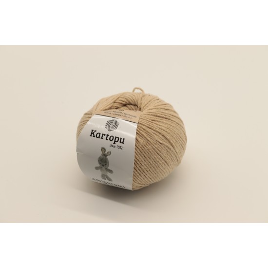 KARTOPU AMİGURUMİ K837 AÇIK BEJ