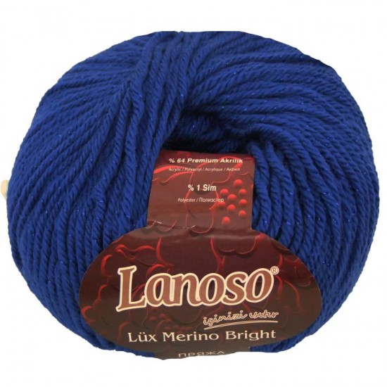 LANOSO LÜX MERİNO BRİGHT 954 SAKS MAVİSİ