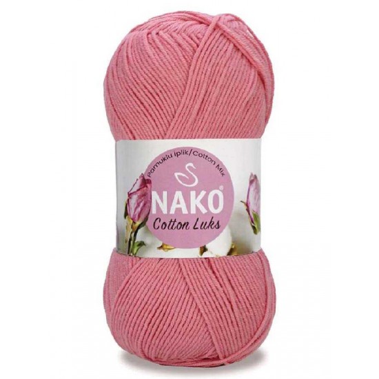 NAKO COTTON LÜKS 97551 GÜL PEMBE