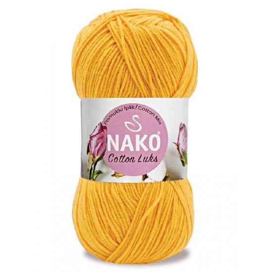 NAKO COTTON LÜKS 97553 KOYU SARI
