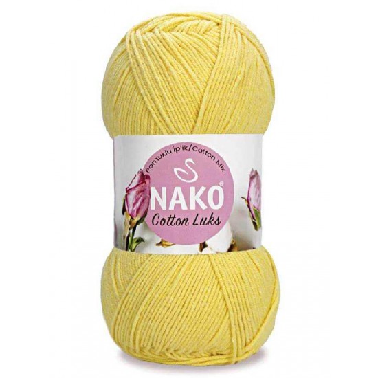 NAKO COTTON LÜKS 97554 AÇIK SARI