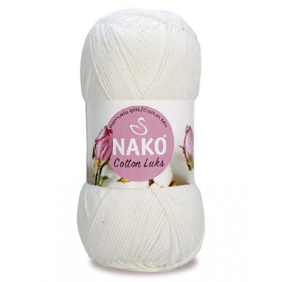 NAKO COTTON LÜKS 97569 BEYAZ