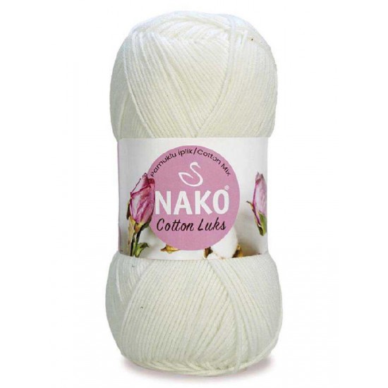 NAKO COTTON LÜKS 97570 SÜT BEYAZ