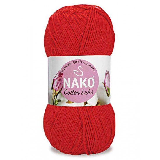 NAKO COTTON LÜKS 97573 KIRMIZI