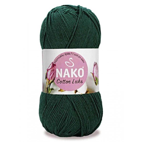 NAKO COTTON LÜKS 97580 KOYU YEŞİL