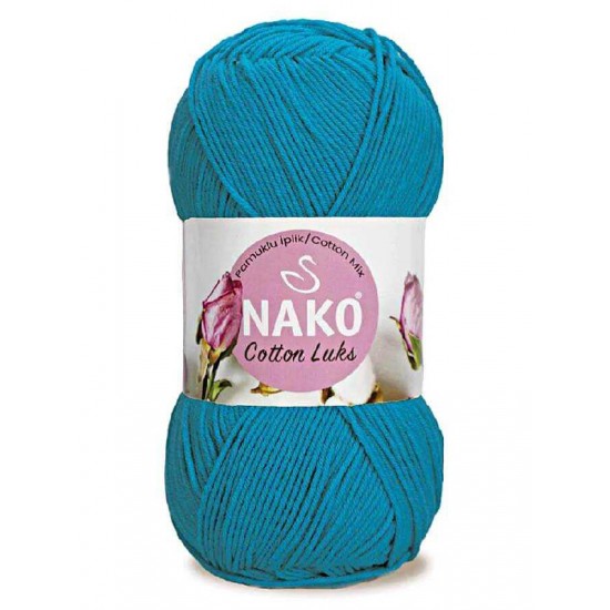 NAKO COTTON LÜKS 97581 KOYU TURKUAZ