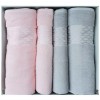 ÖZDİLEK ELİSSA BEST SET 4 PARÇA HAMAM SETİ GRİ - PUDRA