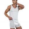 PİERRE CARDİN ERKEK BEYAZ STRETCH ATLET BOXER TAKIMI 140 (XL)